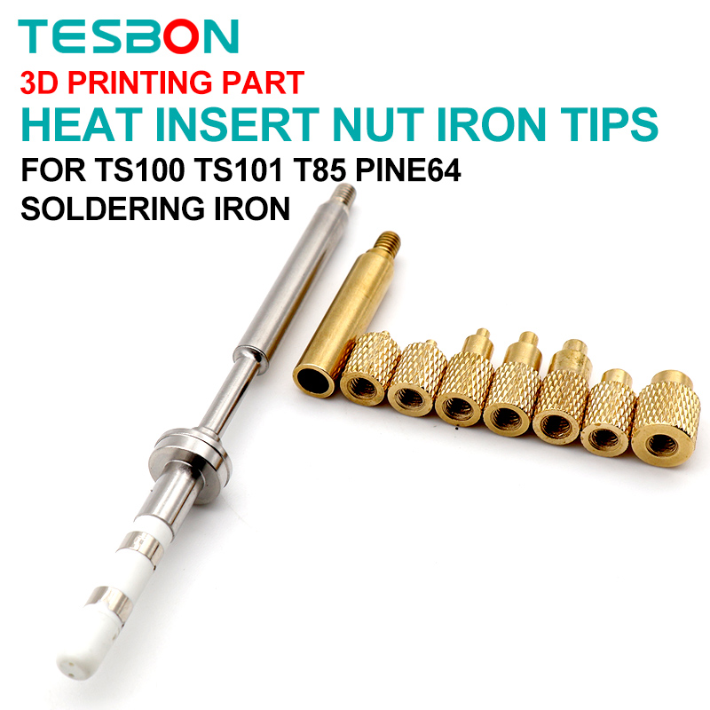 Electronics Repair Kit With Soldering Iron - PIne64 TS100 Löten Wärme Einsatz Mutter