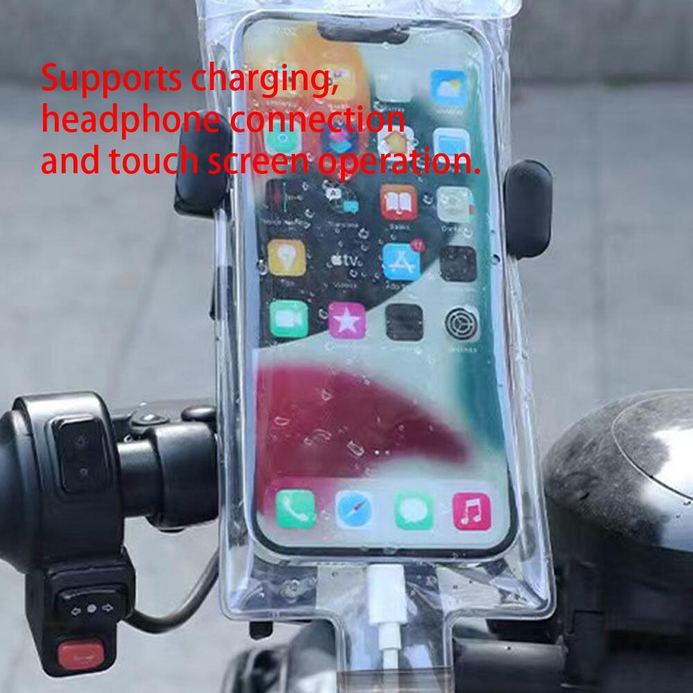 Digitizer Touch Screen - Wasserdichte Handytasche, Transparente Touchscreen-Handyhülle, Fahrrad-Spezial, Outdoor-Navigations-Schutzhülle