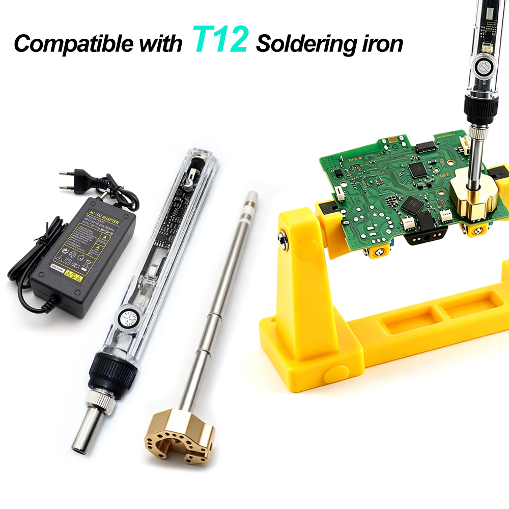 Electronics Repair Kit With Soldering Iron - T12 Lötspitzen-Set, Reparatur-Werkzeugset für Spielcontroller-Joysticks für
