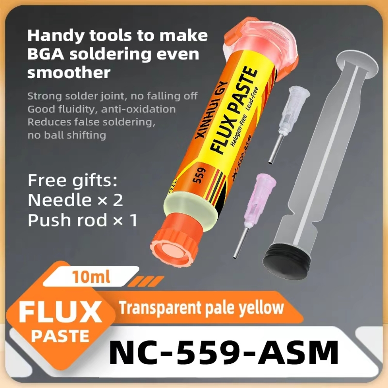 Spritzenförmige NC-559-ASM Flu – Soldering Flux Liquid Bewertung und Preis