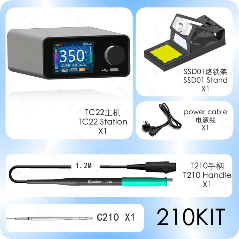 240-W-Lötstation-Set mit SDC02 – Electronics Repair Kit With Soldering Iron Bewertung und Preis