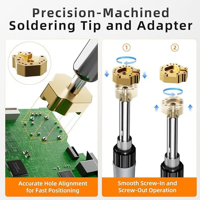 Joystick-Reparatur-Lötspitzen- – Electronics Repair Kit With Soldering Iron Bewertung und Preis