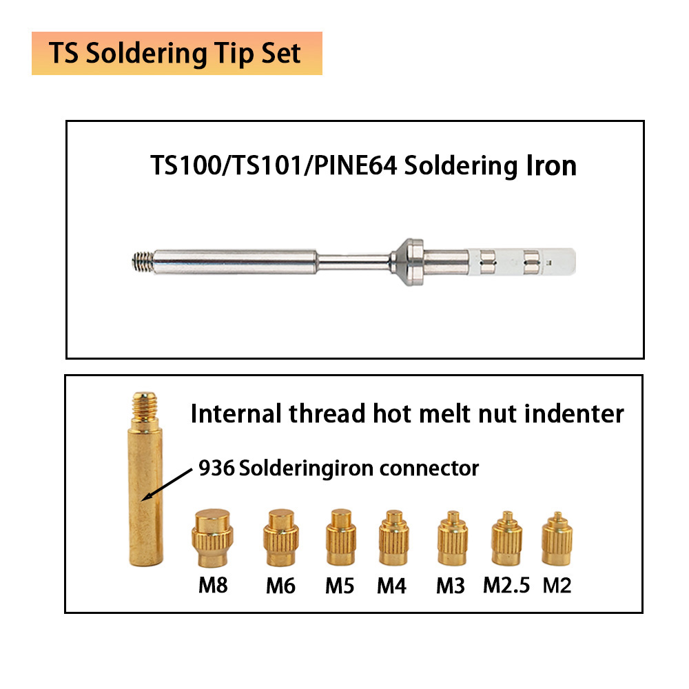TS/T65 Heiß-Einpressmuttern-Se – Electronics Repair Kit With Soldering Iron Bewertung und Preis