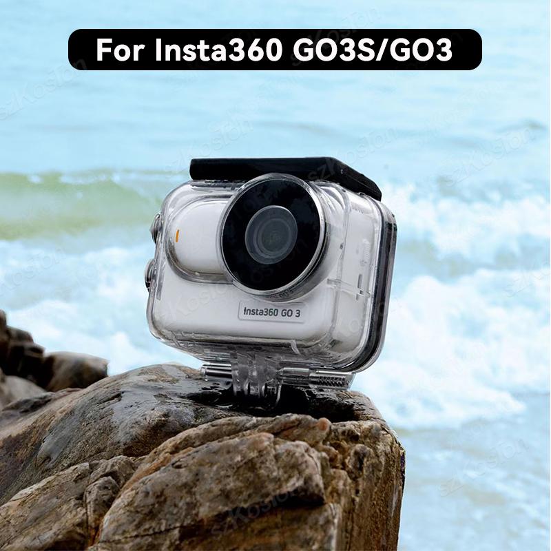 60M Wasserdichte Gehäuse Fall  – Insta360 Camera Go 3 Bewertung und Preis